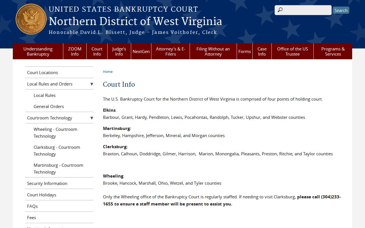 Bankruptcy court records for Mineral County matters