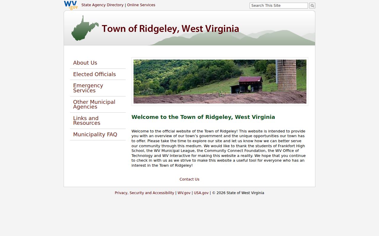 Ridgeley court docket town context